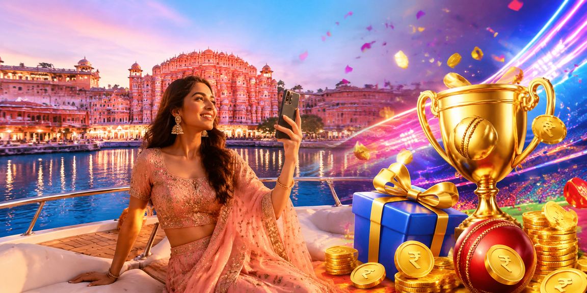 Jaipur hawa mahal with cashback bonuses and Bollywood theme